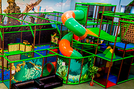 SpinnerSlide at Dinos Legeland Ishøj