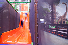 DropSlide at Dinos Legeland Ørestad