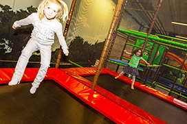TrampolineHigh at Dinos Legeland Ørestad